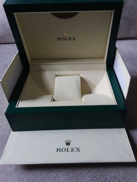 original rolex watch box|empty Rolex watch box.